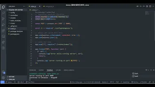 Polling API System using nodejs and postman