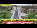 Download Lagu KONDISI TERKINI‼️ JALAN BARU SLEMAN GUNUNGKIDUL DI TEBING BANYUNIBO HINGGA PROYEK AKHIR