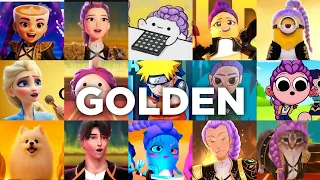 golden huntri x who sang it better kpop demon hunters 20 different animation version 