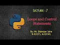 Lecture 7 Loops and Control Statements