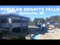 Granite Falls in Rolesville NC--one of my favorites