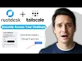How to Securely Access ALL Your Desktops REMOTELY with Tailscale RustDesk 2026 Full Guide