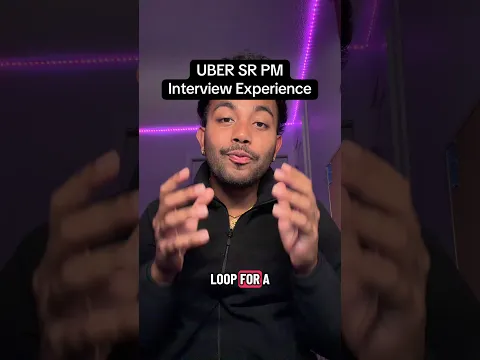 UBER SR PM Interview Experience