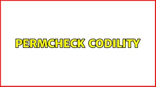 PermCheck Codility 2 Solutions