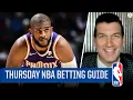 Thursday Night NBA Betting Picks to Win Player Props DFS Plays CBS Sports
