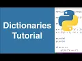 Dictionaries Python Tutorial