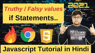 What is truthy and Falsy value If statements in Javascript Javascript Tutorial in Hindi