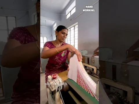 How Thousands of Matchboxes Are Made Every Day #hardworking