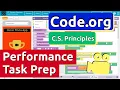 Code org How to Record Your Performance Task - The Easy Way PT