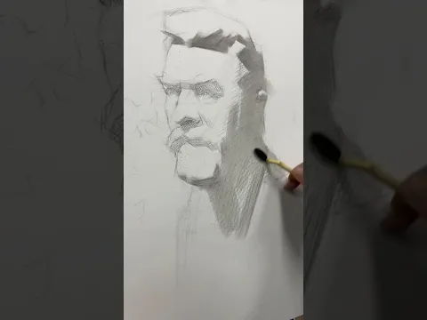 Drawing from plaster casts
