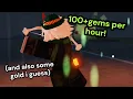 Best gem farming method 100 per hour Pilgrammed Prejunks