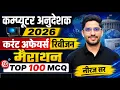 Computer Anudeshak 2026 Current Affairs Marathon Class Top 100 MCQs Computer Instructor Exam