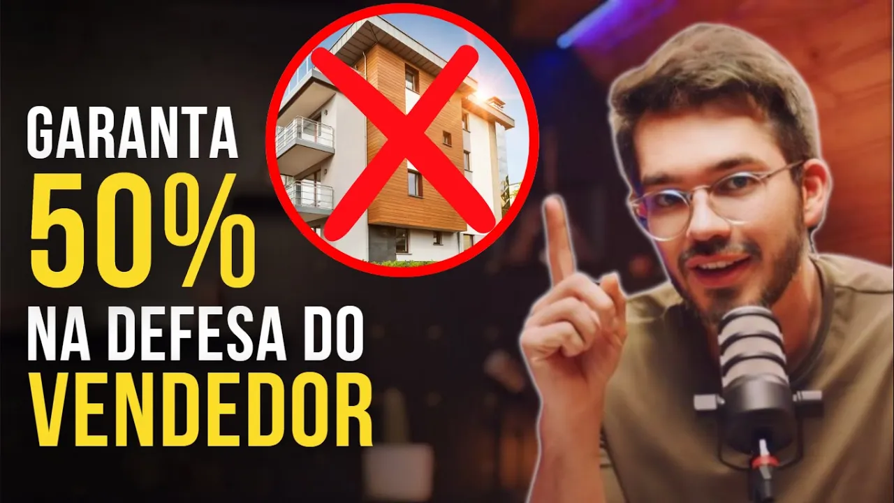 Miniatura do vídeo: Distrato Imobiliário: Como Garantir 50% para o Vendedor e Blindar a Defesa!