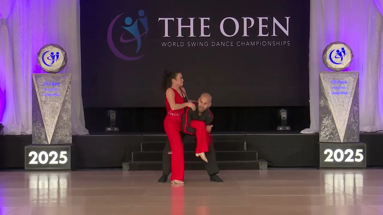 Za Thomaier and Pamela Marr - Pro-Am Open Follower Finalist - The Open 2025