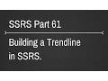 SSRS Trendline Introduction Part 61
