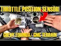 HOW TO REPLACE THROTTLE POSITION SENSOR BODY 2011-2015 CHEVY EQUINOX GMC TERRAIN 2 4L FAST EASY