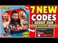AUGUST UPDATE NEW WWE SUPERCARD QR CODES REDEEM CODES 2026 WWE SuperCard Locker Codes