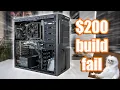 200 used Craigslist gaming PC FAIL This PC SUCKS