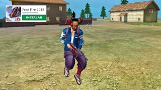 JOGUEI O FREE FIRE DE 2018 EM 2026! (nostálgico)
