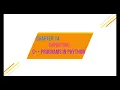 XII CS CHAPTER 14 IMPORTING C Programs in Python - PART 2