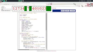 MEMORY GAME USING PYTHON IN CODESKULPTOR