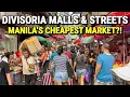 Lagu INSIDE MANILA’s BIGGEST MARKET DISTRICT! 🇵🇭 Divisoria Mall, 168 Mall \u0026 Street Markets | Philippines