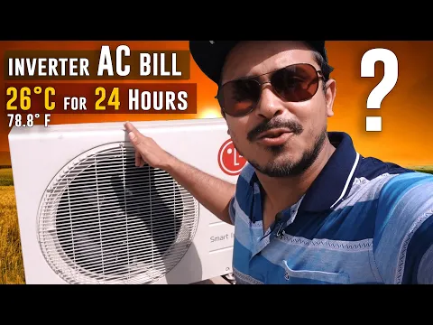 Download MP3 How Much Power Consumed by a 1.5 Ton Inverter AC In 24 Hours ? Experiment