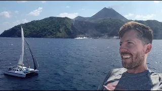 Thailand to India 500nm Offshore Passage to an Active Volcano
