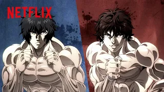 YouTube影片, 內容是範馬刃牙 VS 拳願阿修羅 的 OP