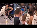 Draymond Green elbows Powell and asks ref What you gonna do about it