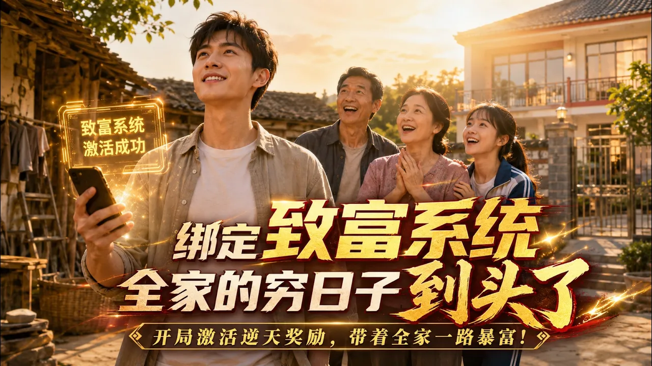 绑定致富系统,全家的穷日子到头了