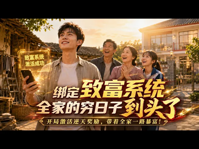 绑定致富系统，全家的穷日子到头了