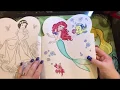 My Entire Disney Coloring Book Collection