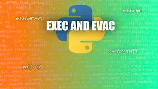 Basics of exec and eval in Python