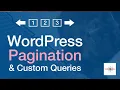 How to Pagination in WordPress Tutorial 33 WordPress Tutorial By World Solution