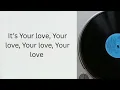 Your Love - Karaoke (Female Pitch)(E) | Kevin Winebarger