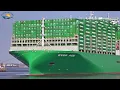 Download Lagu BIGGEST CONTAINER SHIP EVER ACE Maiden call at ROTTERDAM Port - Shipspotting September 2021
