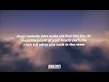 oskar med k, Khalid - nobody (make me feel)(Lyrics)
