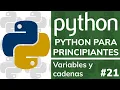 Curso PYTHON PARA PRINCIPIANTES DESDE CERO - Unir variables a cadenas