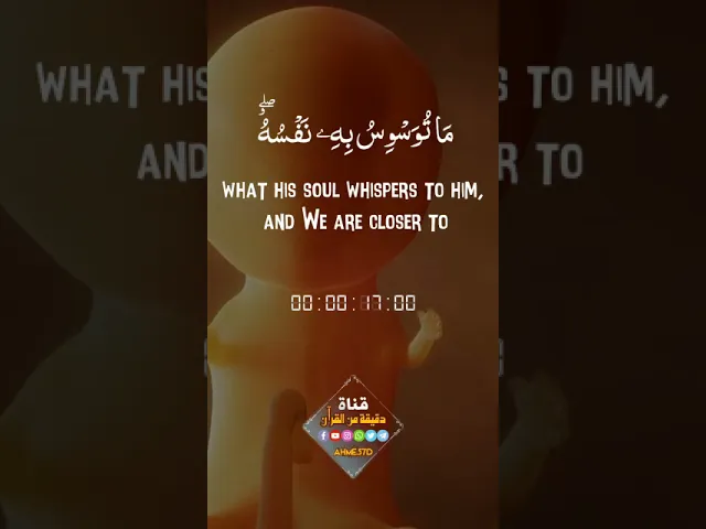 ⁣قران حالات واتساب بصوت القارئ حيدر محسن البزوني سورة ق طور حزين