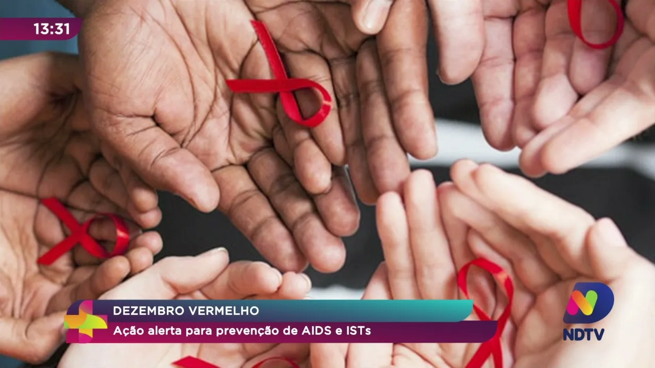 Dezembro Vermelho: ação alerta para prevenção de Aids e ISTs