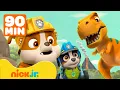 Lagu PAW Patrol: Rubble \u0026 Rex retten Dinosaurier \u0026 Tiere! mit Tracker | 90 Minuten | Nick Jr. Deutschland