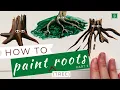 E02 How to paint tree roots