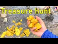 Gold Rush I found a lot of gold in the river Treasure hunt Sky Ideas