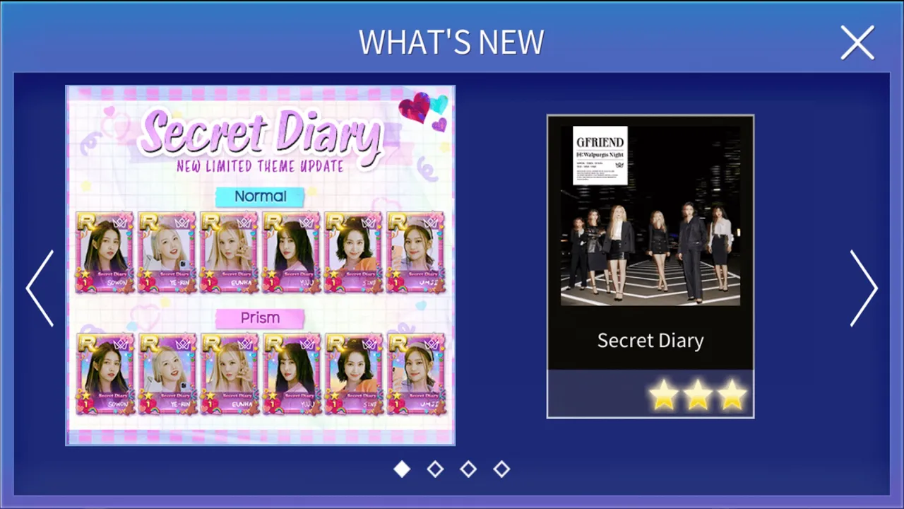 [SuperStar GFRIEND] 'Secret Diary' limited edition theme 💘🐻