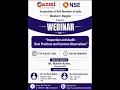 ANMI WIRC NSE - Webinar On Inspection and Audit Best Practices and Common Observations