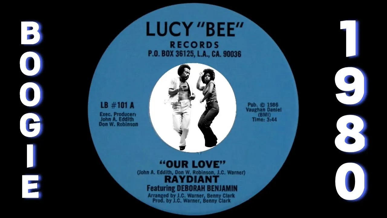 Raydiant Featuring Deborah Benjamin - Our Love [Lucy Bee Records] 1986 Modern Soul Boogie 45