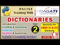 CBSE Computer Science Python Dictionaries Part-2