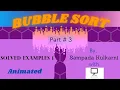 Solved Example 1 Bubble Sort Part 3 Data Structures