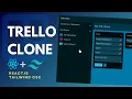 Build a Trello Clone in React js for beginners